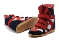 2019U isabel marant populaire chaussure femmes frais rouge saphir